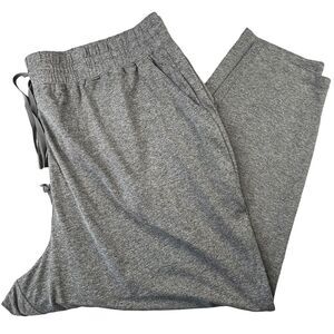 Fabletics Womens Joggers Pants Size 3X (20-22) Gray Kara Jogger Slim Fit NWT $65